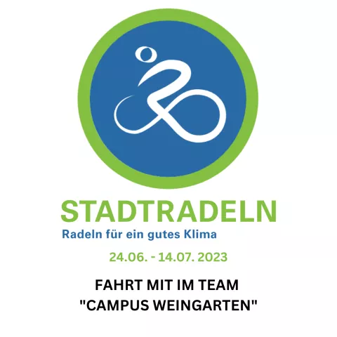 "Campus Weingarten"-Team beim Stadtradeln 2023: 24.6.-14.7.