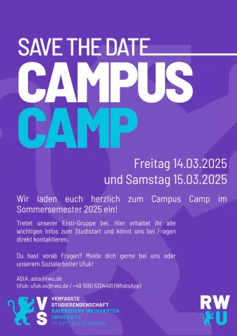 Campus Camp Einladung Sommersemester 2025