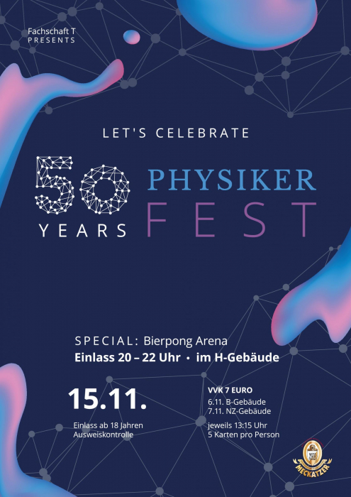 Physikerfest 2018 - 50 Jahre